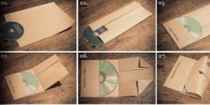 Как сделать коробочку для диска своими руками